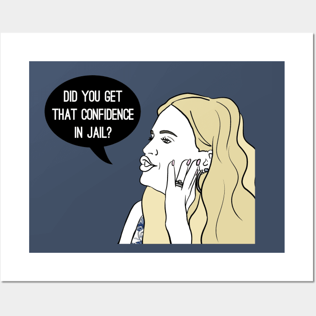 Confidence Wall Art by Katsillustration